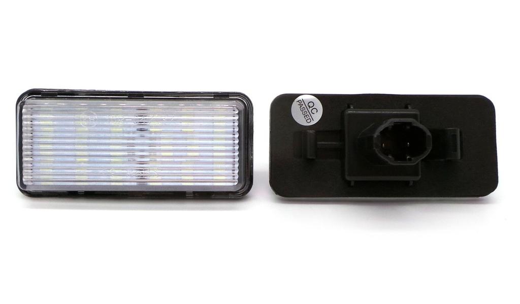 LED License Plate Lights 2pcs Compatible with Toyota, Lexus, 12V Off-Road