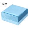 Blue Flannel Jewelry Box for Women Sky Velvet Box, Flip Top Case with Soft Lining Bracelet Packaging Lining, Portable Protective Container And Bangle