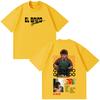 Quevedo El Baifo Album 2026 Tour Print Tshirt Unisex Unisex Fashion Cotton Tshirt Casual Hiphop Shortsleeved Vintage Tshirts