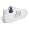 Adidas Hoops 3.0 Low Cut Tennis Shoes 'White Silver Metallic' Women's GY1912