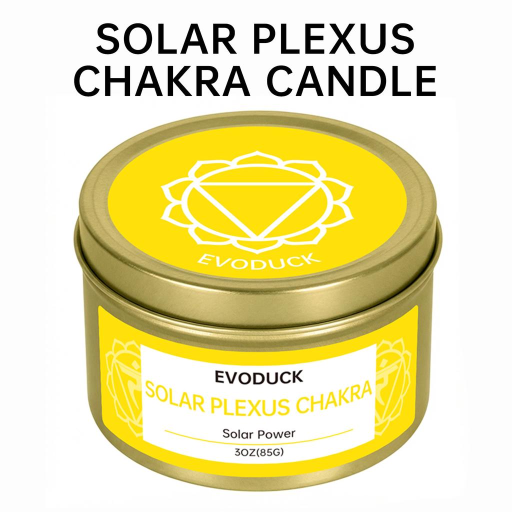 EVODUCK Sacral Chakra Scented Candles Sweet Orange scent-3oz.Suitable as a gift for boyfriends/girlfriends or for home parties