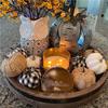 Pumpkin Artificial Models Indoor Foams Decorative Props Crafts Festive Mini Figurine Halloween Fall Thanksgiving Ornament