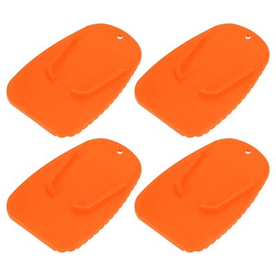 Motoforti Motorcycle Kickstand Pad Support Plate Pad Parking Sidestand Extension