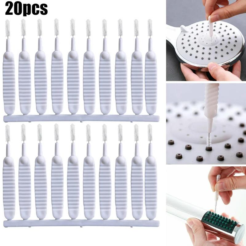 100PCS Shower Head Cleaning Brush Anti-clogging Small Brush Mobile Phone Hole Cleaning Tools Keyboard Gap Washing Accessorie