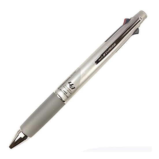 Mitsubishi Pencil Multi-function Pen JETSTREAM 4&1 0.7 Silver Easy to Write MSXE510007.26