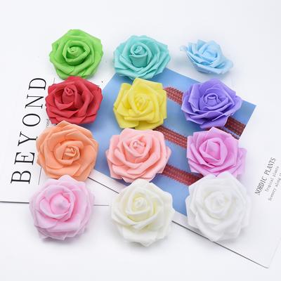 5/10/20Pieces 7CM Foam Teddy Bear of Roses Diy Gifts Box Wedding Car Home Decor Bridal Accessories Clearance Artificial Flowers