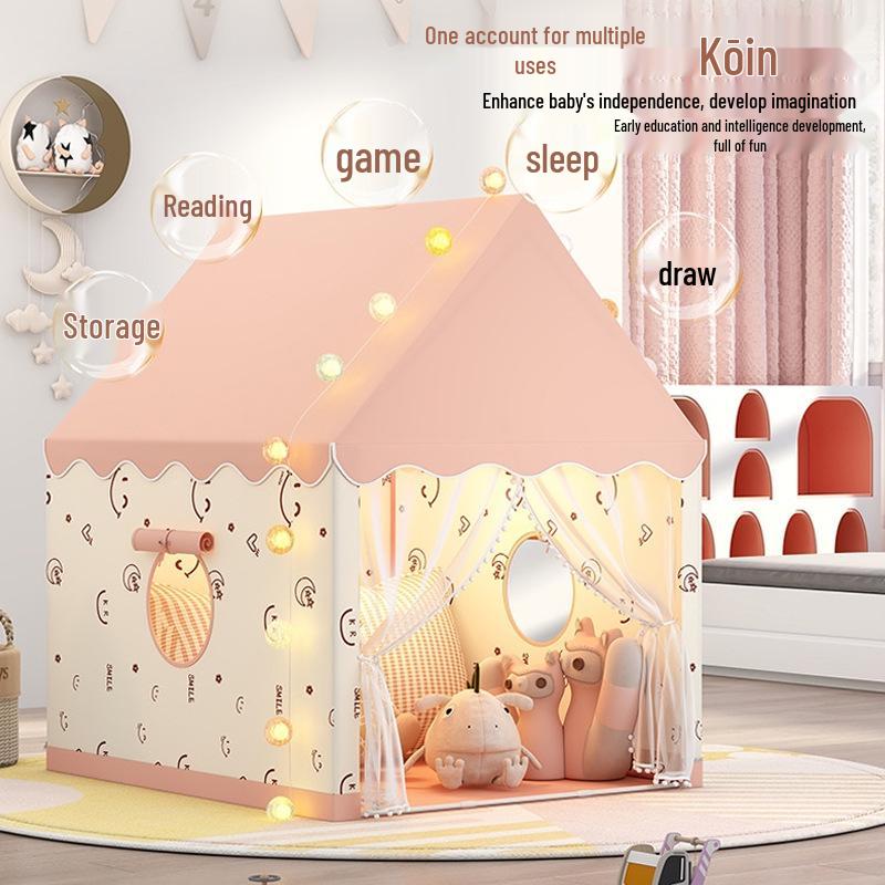 Princess Castle Indoor Tent for Girls - Cute Playhouse and Children's Day Gift