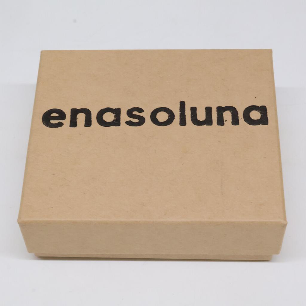 Enasoluna K10 Skinny Maria Medal Necklace Yellow GoldUsed