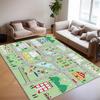 Highway Runway Playroom City Traffic Road Map Child PlayMat Carpet Rug for Bedroom Living Room Sofa Decoration Decor Floor Mat