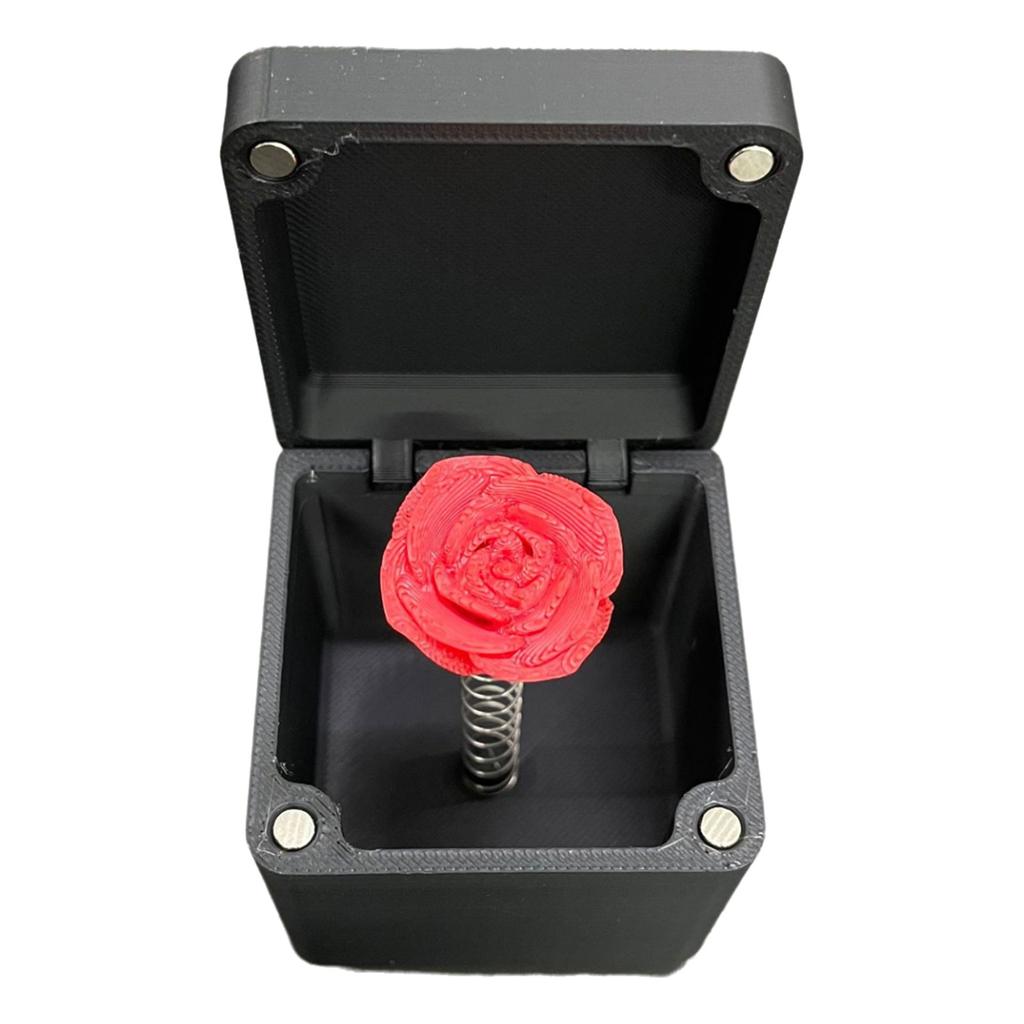 Rose Surprise Present Box Love Heart In Box Valentines Day Surprise Present Box for Wife Friend Valentines Day Christmas