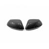 Carbon Fiber Rearview Mirror Cover Trim For Toyota Camry 2018-2024