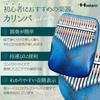 Hostaro Kalimba Thumb Piano, 17 Keys, Solid Instrument, Popular, with Protective Case, Beginner-Friendly, Japanese Manual (Gradient Blue)
