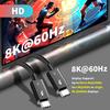 1m Compatible with Thunderbolt USB 5 Cable 80GB Data Transfer 8K 60Hz Video PD 240W Fast Charging Cord
