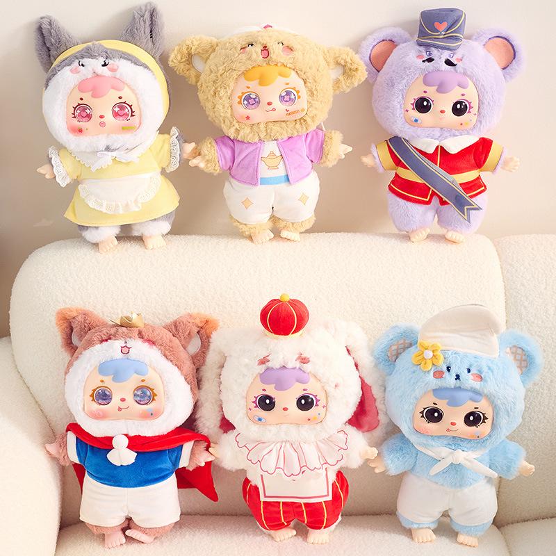 San Mao Lucky Rabbit Plush Toy - Cute Mobile Phone Pendant for Kids