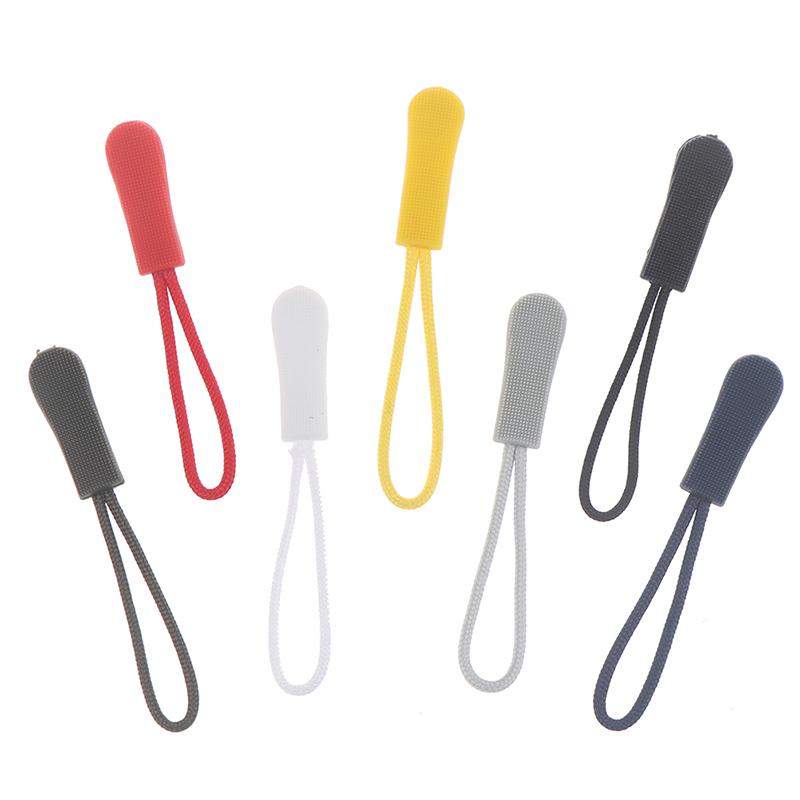 20Pcs Zipper Pulls Replacement Backpack Clothes Zip Cord Puller Slider Outdoor