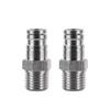 4 Pcs 1/4” Pipe Slip Lock Connector Pneumatic Pipe Connector OD 6.35mm Tube Misting Irrigation Nozzle Fitting Tube Fittings New