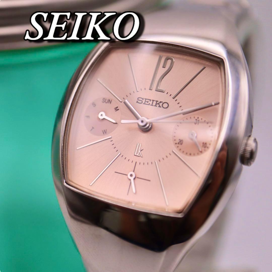 

[Б/У] Хорошее состояние SEIKO Lucia серебристые женские часы с малой секундной стрелкой 1196