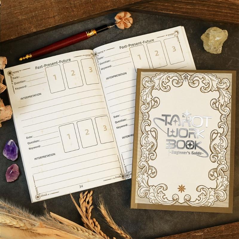 Mystical Journal For Divination Quickly Sketches Zones Light weight Spiritual Card Reading Journal