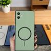 Für Samsung Galaxy A07 Hülle Galaxy M07 Handyhülle Galaxy M07 A07 F07 4G Cover Stoßfest Farbe magnetisch Hart-Silikon Rückseite