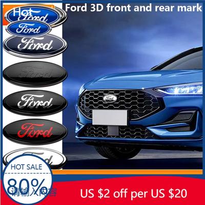 Bilklistermärke 2026 Ford Ny 2025 Het Bil Främre Grill Emblem Baklucka Logotyp Märke Klistermärke Tillbehör för Ford Focus mk2 mk3 Fies