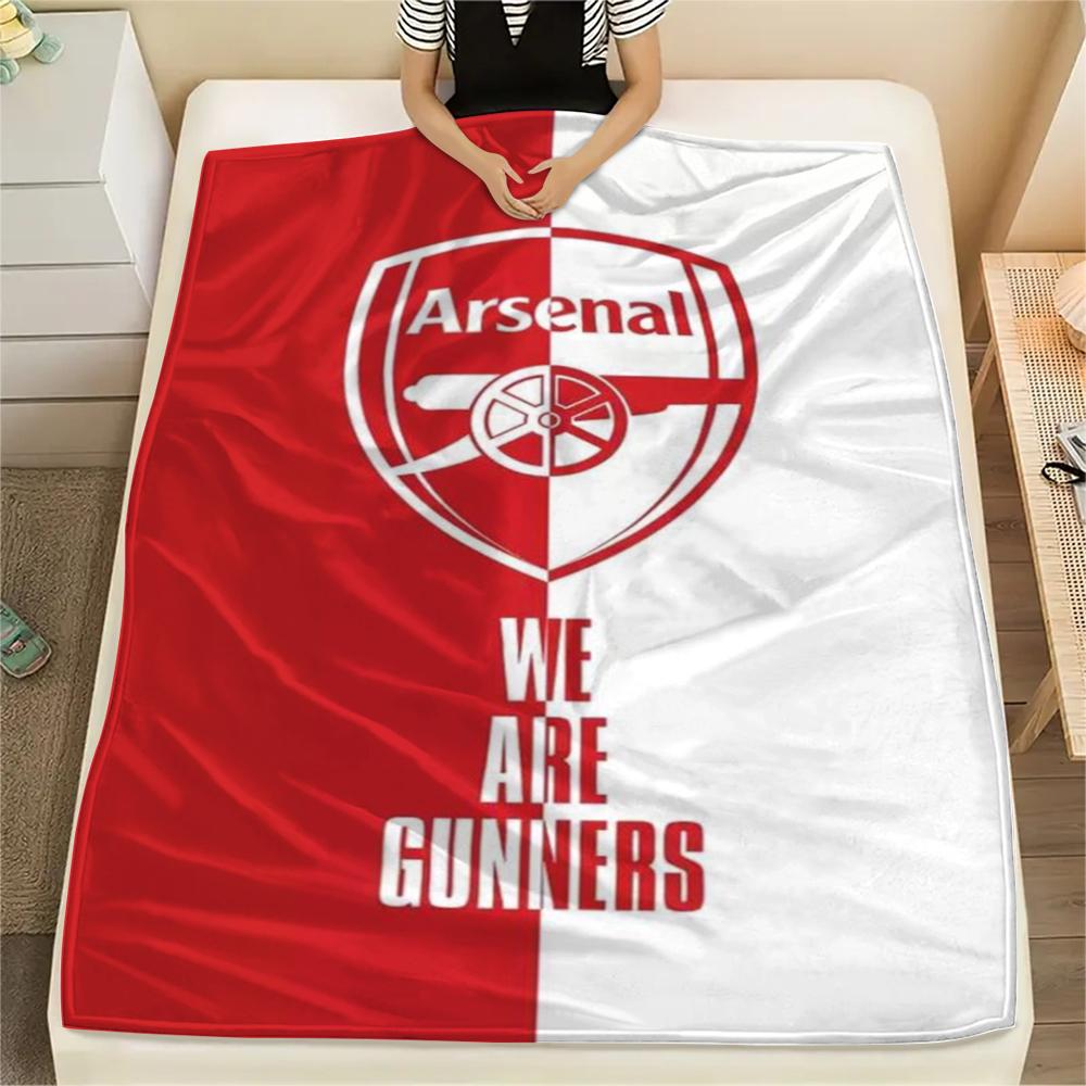 1pc Arsenal ARSENAL Print Flannel Blanket, High quality Comfortable for All Seasons, Home Decor, Warmth and Comfort, Perfect for Christmas Gifts10