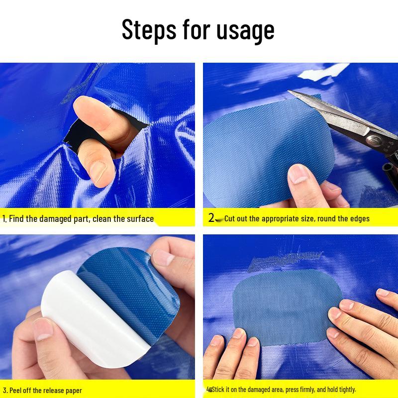 High Viscosity Leakproof Self-Adhesive Repair Tape for Tarp
