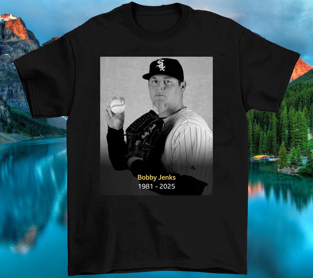 

Bobby Jenks 1981 - 2025 Thank You Cotton Black All Size T Shirt SE552 Unisex T-Shirt XL