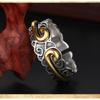 Adjustable Sterling Ring Inspired By Journey To West Monkey King Gold Band Retro Unisex Fashion Jewelry