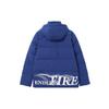 Anta Basketball Series Hooded Sport Casual Down Jacket Men Outerwear Blue 152141910-2