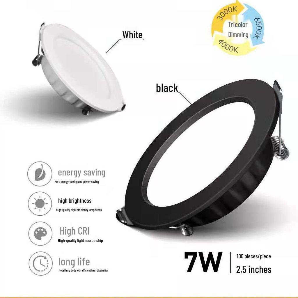 Ultra-thin LED Recessed Downlight for Commercial Ceilings