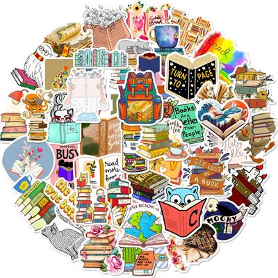 50 Libros Lectura Graffiti Pegatinas Decorar Ordenador Teléfono Móvil Tableta Pegatinas Impermeables