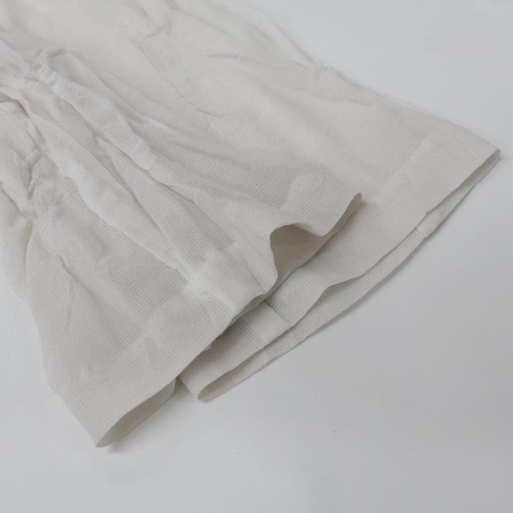 COMMEdesGARCONS White RJ-10008M 100% Polyester Shirt Tops M whiteUsed