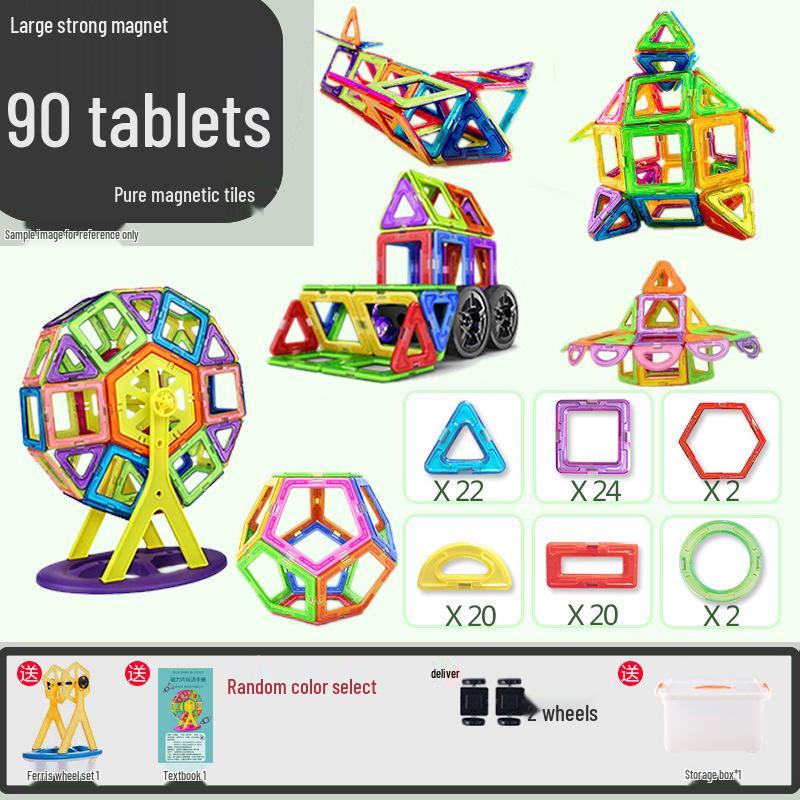Magnetic Tiles: Educational Building Blocks for Kids Ages 3-6