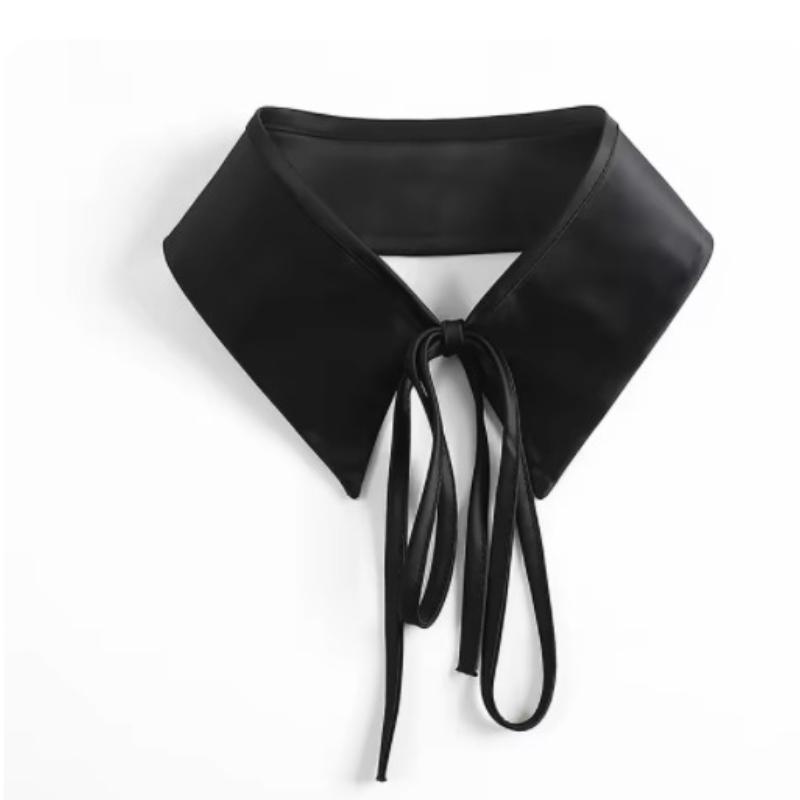 Fashion White Fake Collar Blouse Sweater Shirt Detachable Collar Shirt Black False Collar Lapel Clothing Decorative