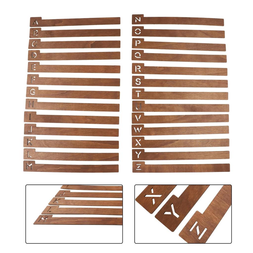 Home Organization Approx. 35*4*7cm A-Z Storage Record Collection Compact Size Complete A-Z Set Easy To Install