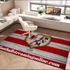 1PC Rug Rayo Team Crest Carpet, Chair Rug,Area Rug for Office Bedroom Living Rooms Bedroom, Doormat Decor Christmas Fan Gifts