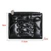 New Folding Coin Purse Portable Zipper Credit Card Holder Strap Bow Coin Pouch Women