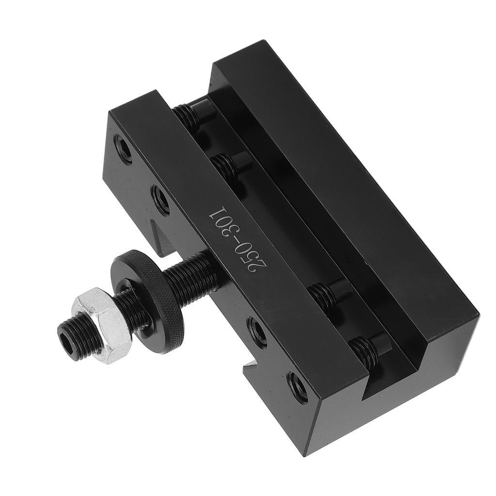 Tool Post Holder Facing Turning Quick Changing Accessory 250?301 for 13?18in Lathe