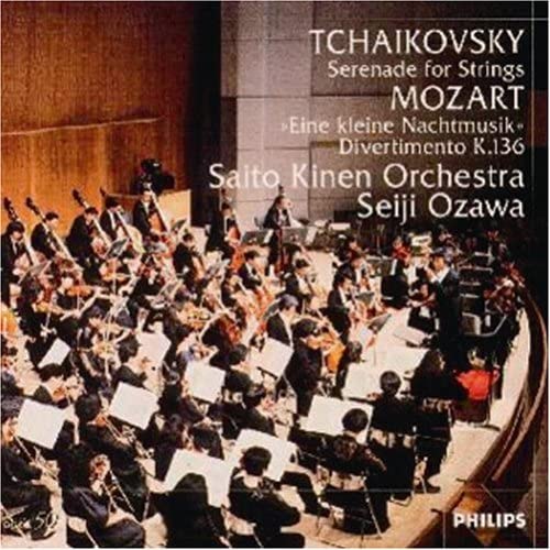 

CD SEIJI OZAWA, TCHAIKOVSKY; SAITO KIN - Tchaikovsky: Serenade for Strings / PHCP21009 PHILIPS Japan Classical Used