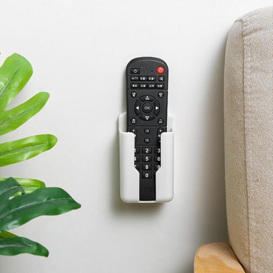 1/2/3 Pièces Support Télécommande Haute Durabilité Facile à Installer Boîte de Rangement Télécommande Climatisation Murale
