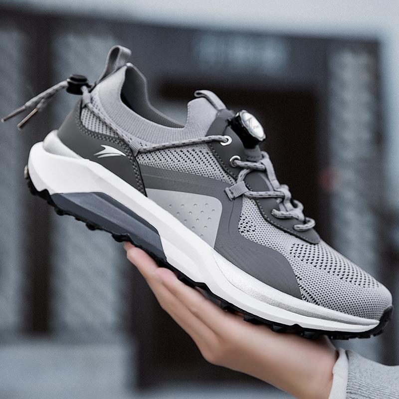 Pingti LT bird comfortable breathable single mesh outdoor hiking shoes platform casual sports running shoes