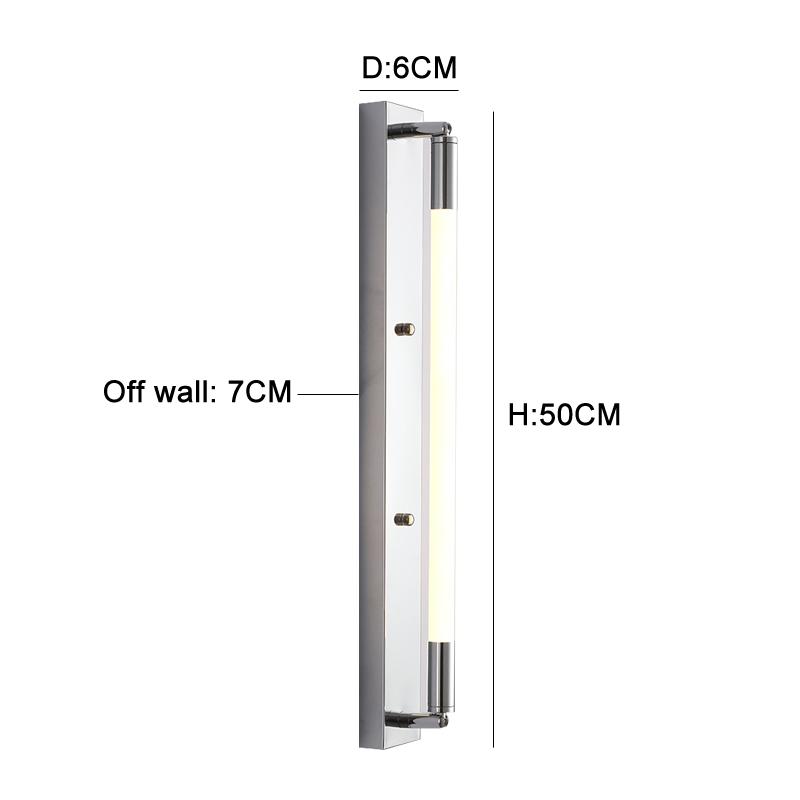 Modern Minimalist Cylindrical Wall Lamp, Bedroom Bedside Wall Lamp