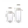 Portabel Water Bottle Food Grade Plastic Coffee Cup Teacup Cold Drink Water Cups Students Summer Drinking Bottles Drinkware