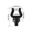 Antislip Rod Mounting Bracket Fishing Poles Mounting Bracket with Quick Assembly For Professional Fishing Activity
