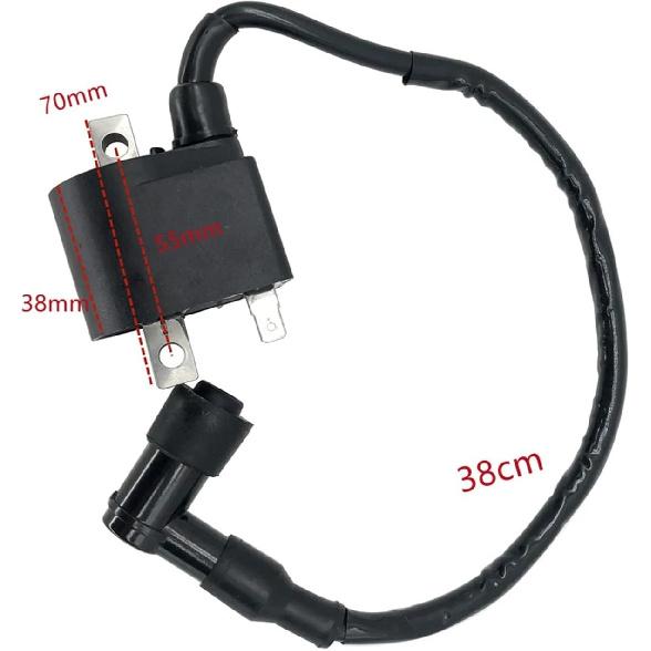 Ignition Coil for Suzuki LT 50 LT50 LT-A50 for Quadrunner for Italjet JT50 ATV for Suzuki Motorcycle 2000 JR50 33410-35340