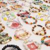 Ceramic beaded bracelet small fresh ancient style national style simple bracelet summer