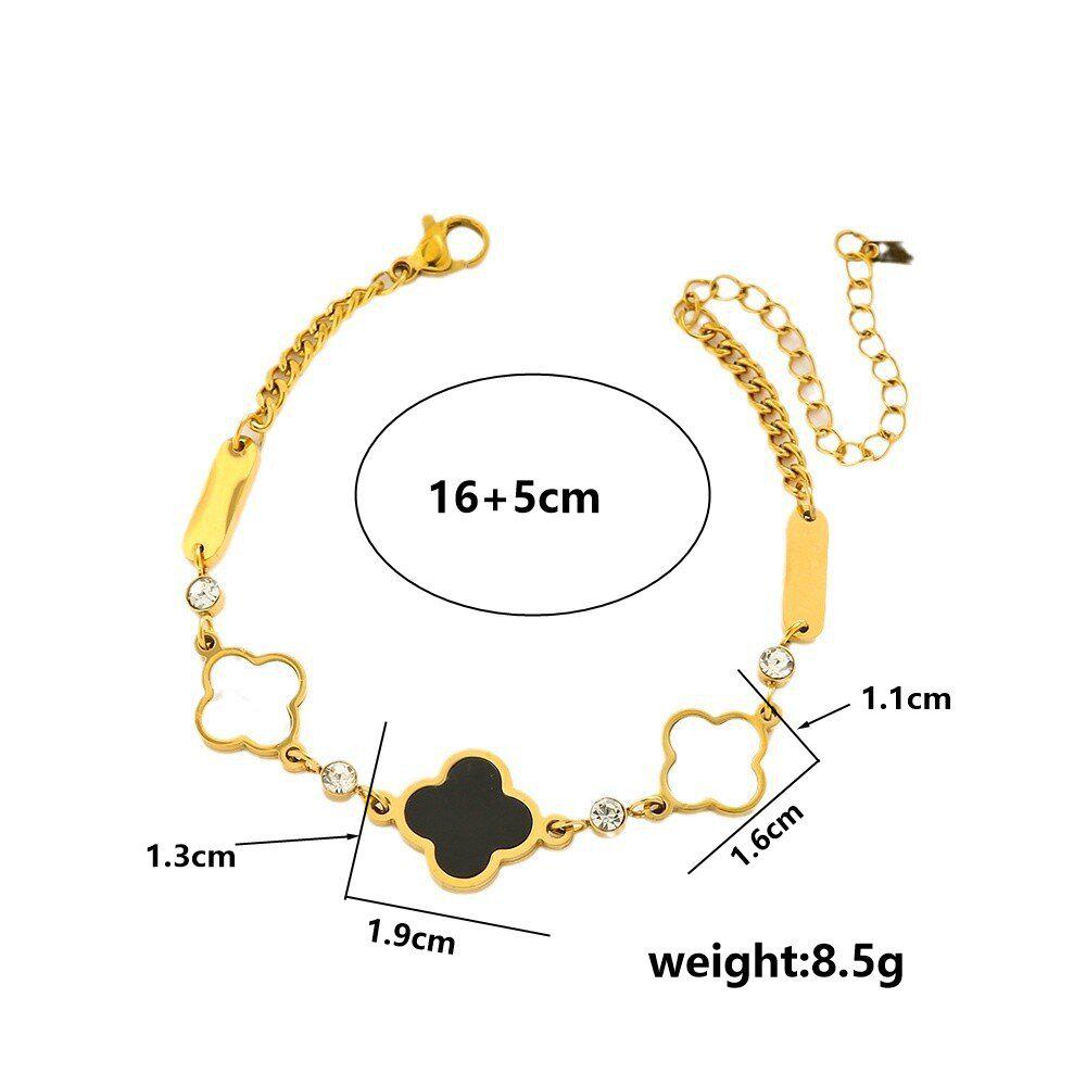 Koreanisches Dongdaemun Titanstahl Damenmode Armband - Edelstahl, High-End, Grenzüberschreitendes Design.