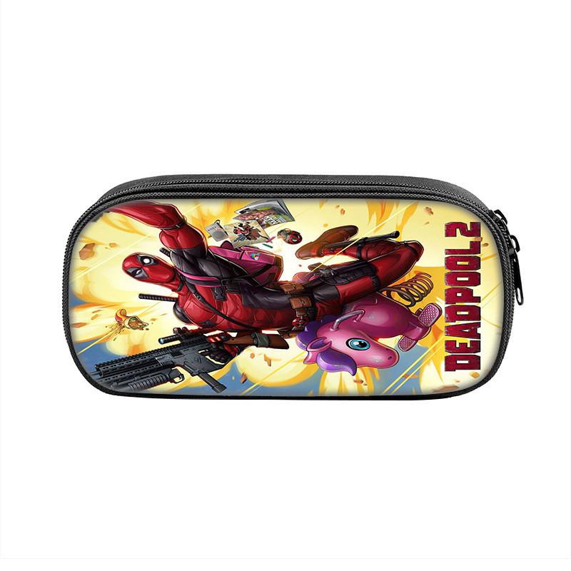 Piórnik Deadpool Duża Pojemność Nylonowa Torba na Artykuły Papiernicze Do Szkoły i Biura