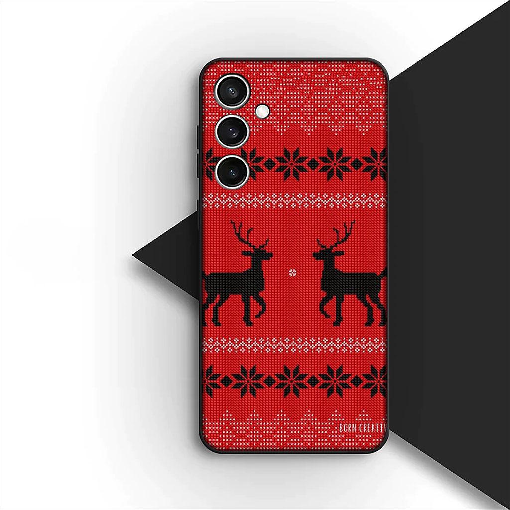 Phone Cover for Xiaomi Redmi Note 14 13 Pro Plus ProPlus 14C 13c Pro+ 5G Soft Case Merry Christmas Tree Deer Santa Claus