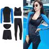 Unisex Quick-Dry Rash Guard Set Swimming Diving Snorkeling UV Protection Long Sleeve Swimwear